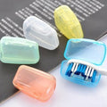 5pcs/set Portable Toothbrush Cover Holder Travel Hiking Camping Brush
