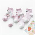 5Pairs/lot 0-24M Infant Baby Socks Baby Socks for Boys Girls Cotton