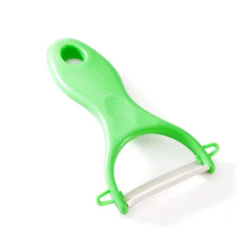 LMETJMA Ceramic Peeler 4 Color Vegetable Fruit Peeler Kitchen Potato