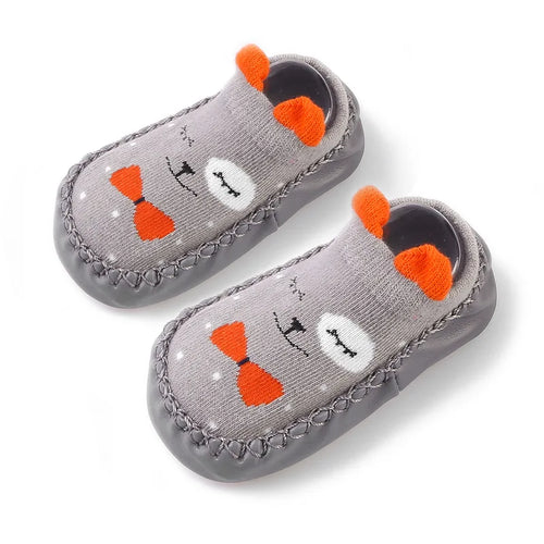 0-24M New born Baby Socks With Rubber Soles Infant Baby Girls Boys
