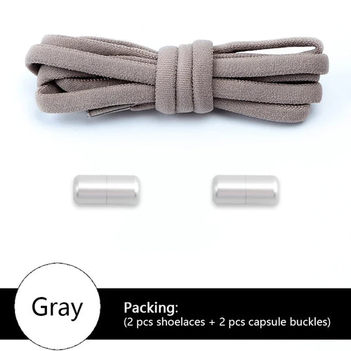 NEW Colorful Options Elastic laces Sneakers No tie Shoelace for Sports