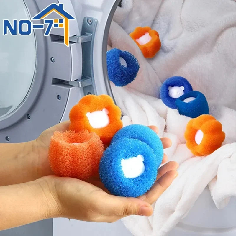 Laundry Balls Pet Hair Collector for Washing Machine Reusable Laundry