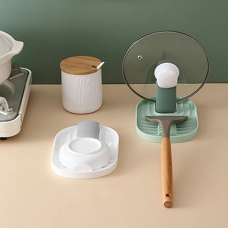 1/2Pcs Nordic Style Pot Lid Shovel Storage Rack Practical