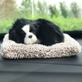 Car Dashboard Ornaments Decor Cute Simulation Plush Cats Dogs Toy