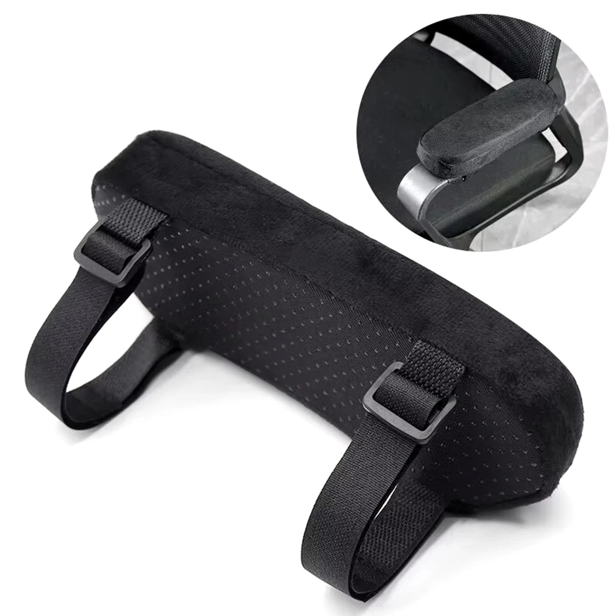 2PCS Soft Armrest Cushion PP Sponge Foam Home/Office Chair Arm Rest