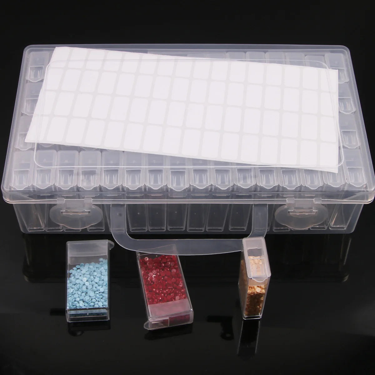 5D DIY Diamond Painting Tools Accessories Storage Box Container