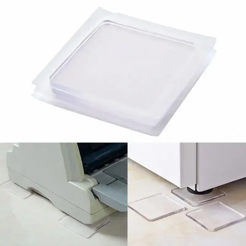 4pcs Anti Vibration Non-Slip Mat Washing Machine Silicone Pad