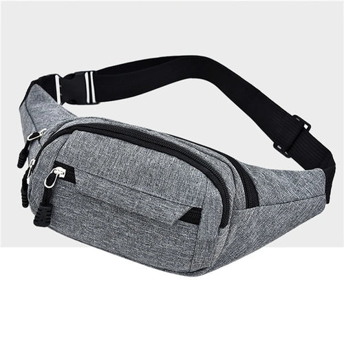 Waist Packs Waterproof Outdoor Sports Bag Unisex Canvas Pouch Fanny