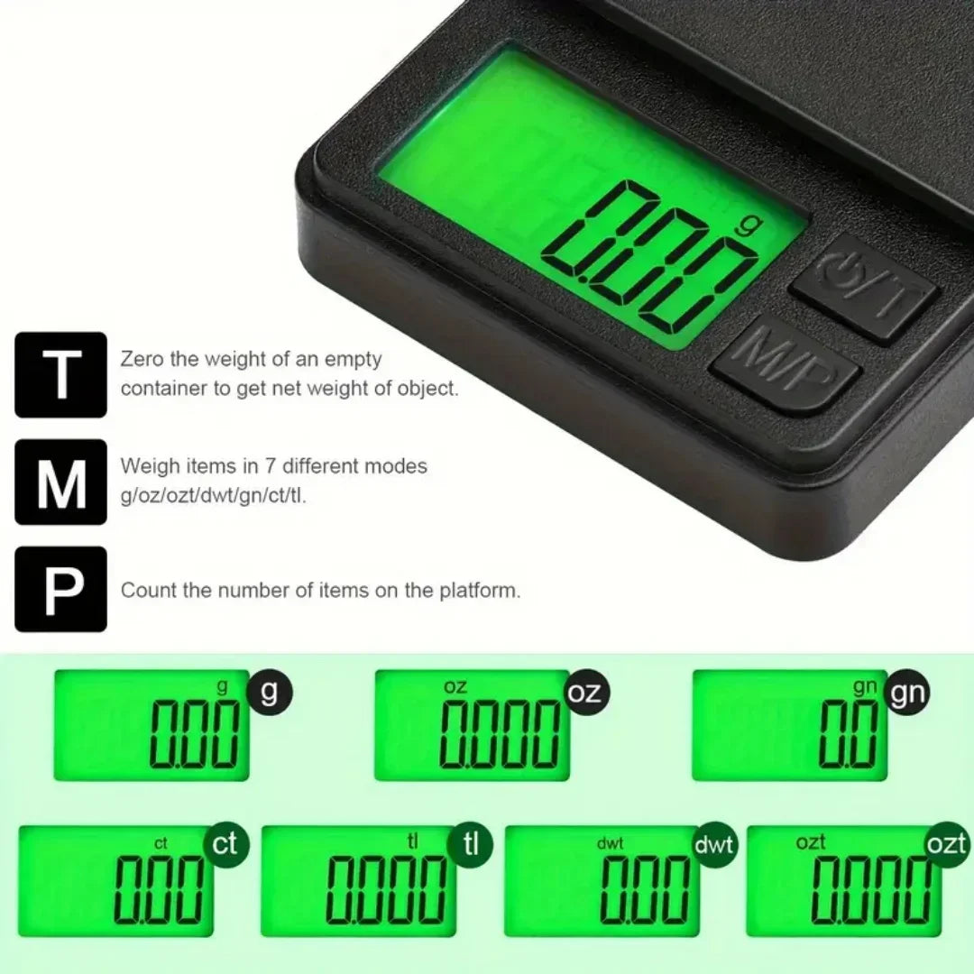 Newest Design Electronics Digital Jewelry Scale 0.01g Accuracy High