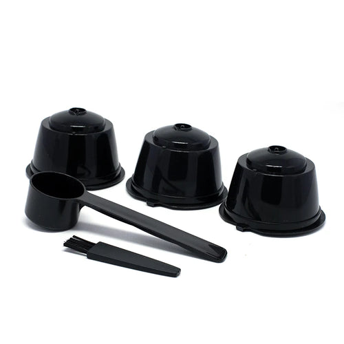 3Pcs Fit For Dolce Gusto Coffee Filter Cup Reusable Coffee Capsule