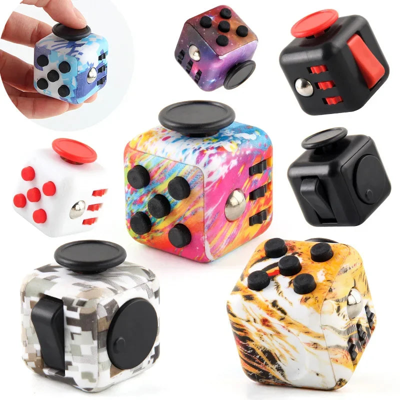 New Antistress Fidget Compression Sensory  New Novelty Magic Dice Toys