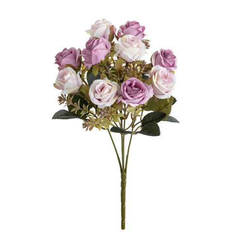 Silk Rose Artificial Flower Hotsale Wedding Bridal Bouquet Home