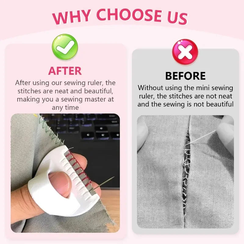 DIY Sewing Guide Template Kit for Consistent Stitches – 3mm Spacing