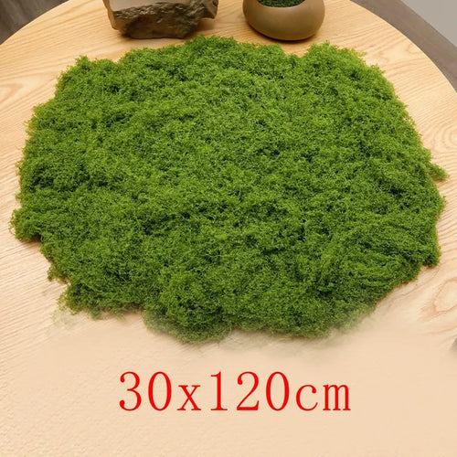 30/50/100g Green Artificial Moss Plant Fake Moss DIY Crafts Grass for