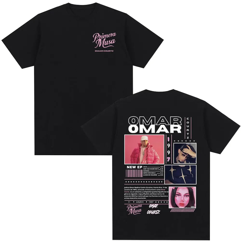Omar Courtz Primera Musa Album Tour Merch T Shirt Men Women Clothing