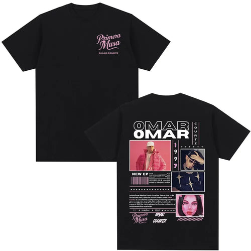 Omar Courtz Primera Musa Album Tour Merch T Shirt Men Women Clothing