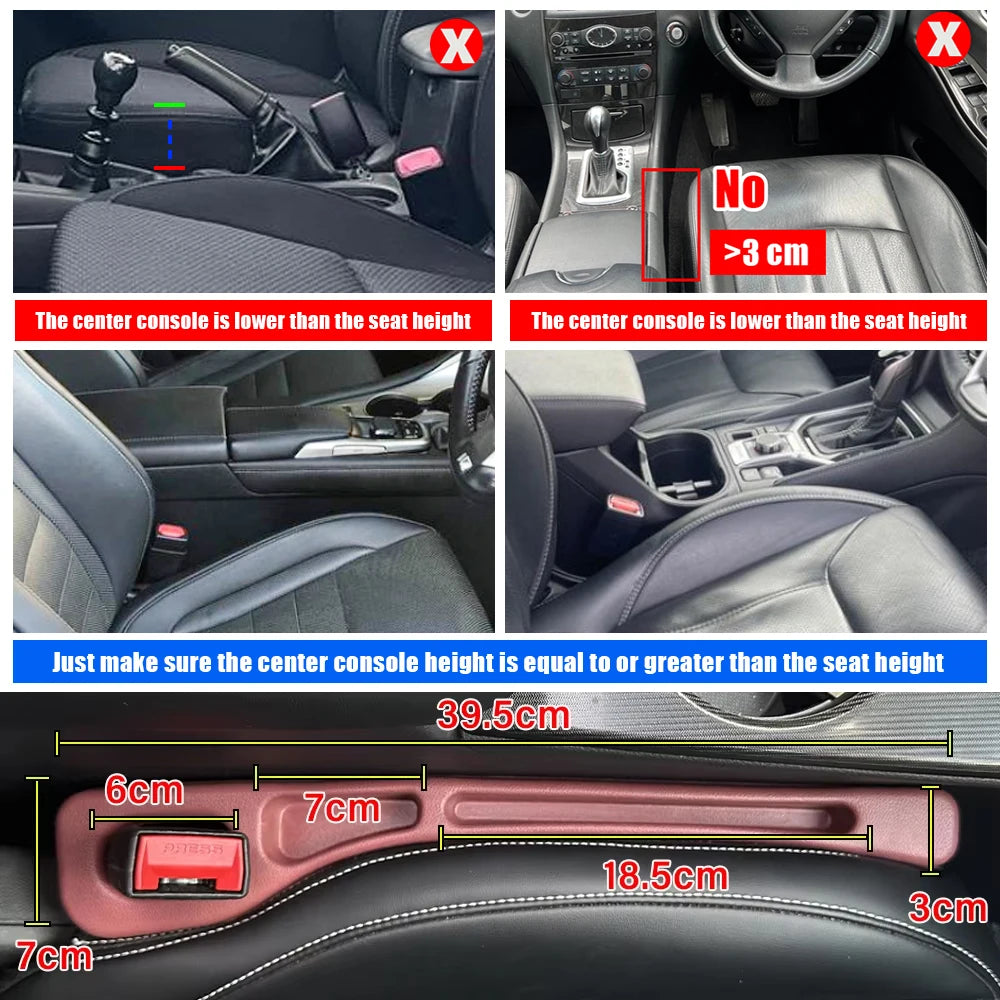 Multi Functional Car Seat Gap Sealing Strip Leak Proof Strip Seat Gap