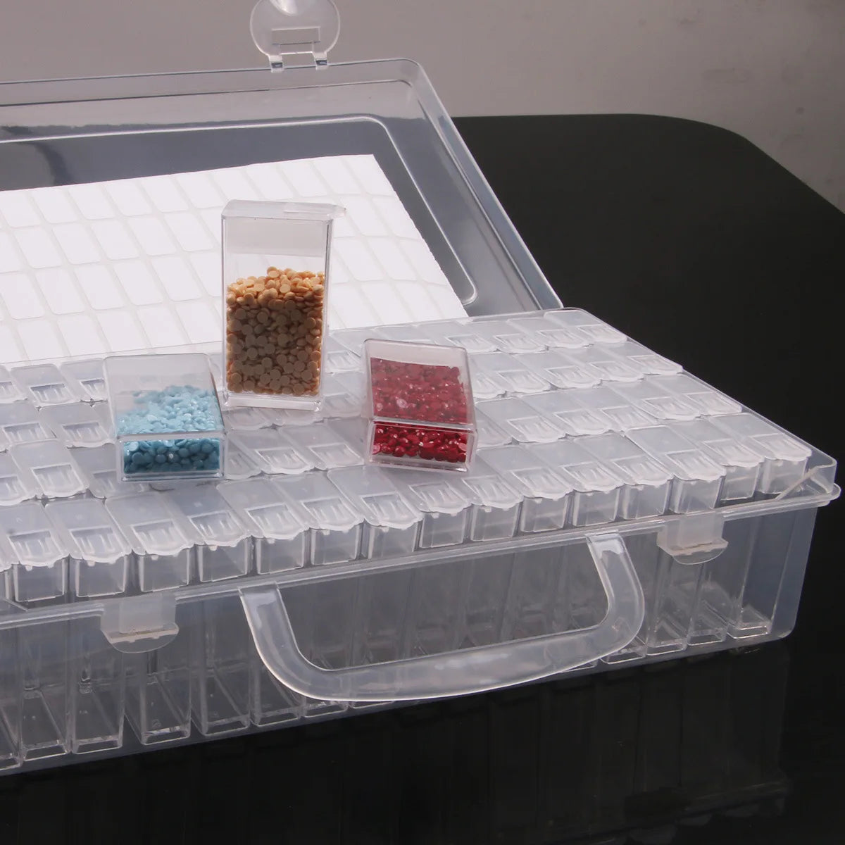 5D DIY Diamond Painting Tools Accessories Storage Box Container