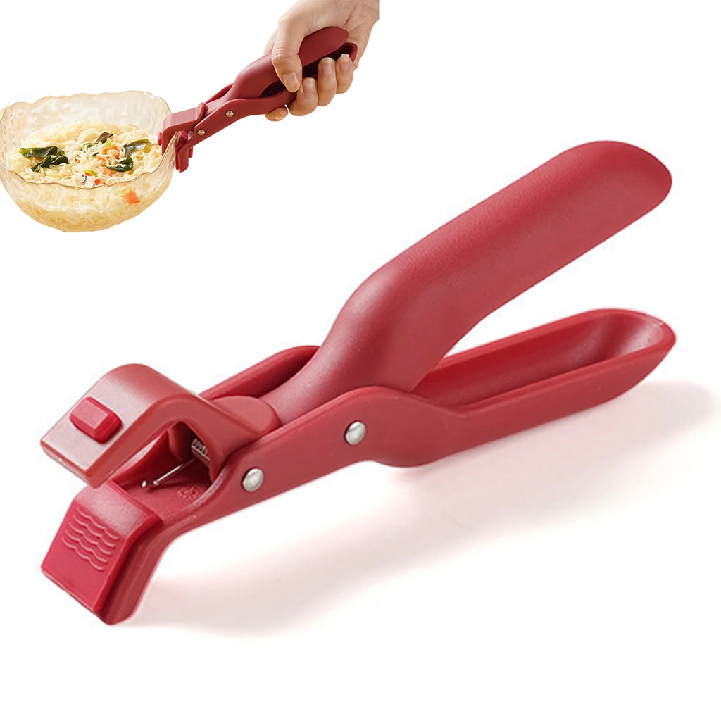 Anti-Scalding Pan Gripper Multi-Function metal Anti-Scald Bowl Clip