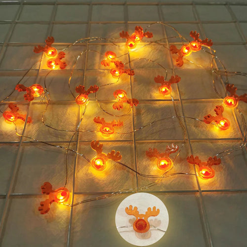 Runtowo Santa Claus Snowman LED Light String Christmas Decoration For