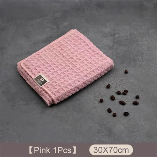 1/4pc Coffee Bar Barista Cleaning Towel Super Absorbent Microfiber