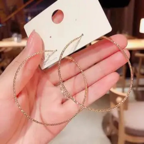 2022 New Trend Simulation Pearl Long Earrings Women's Flower