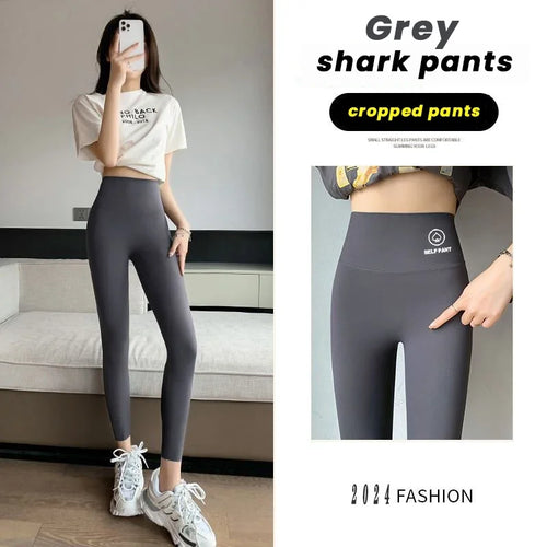 Womens High Waisted Seamless Leggings Sports Fitness Yoga Pants Gym