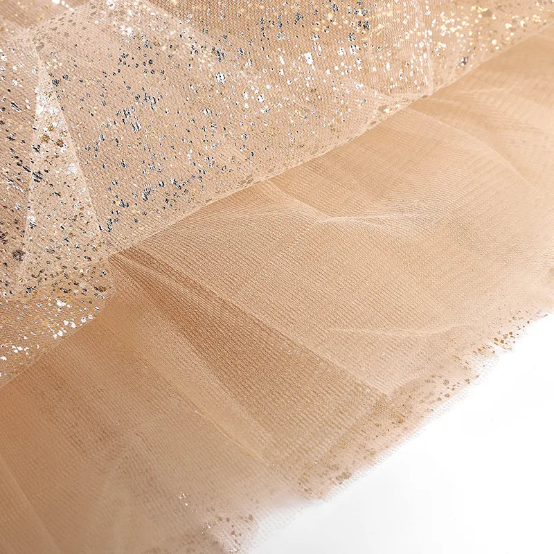 Adult hot mesh tutu skirt 2025 street fashion solid color skirt