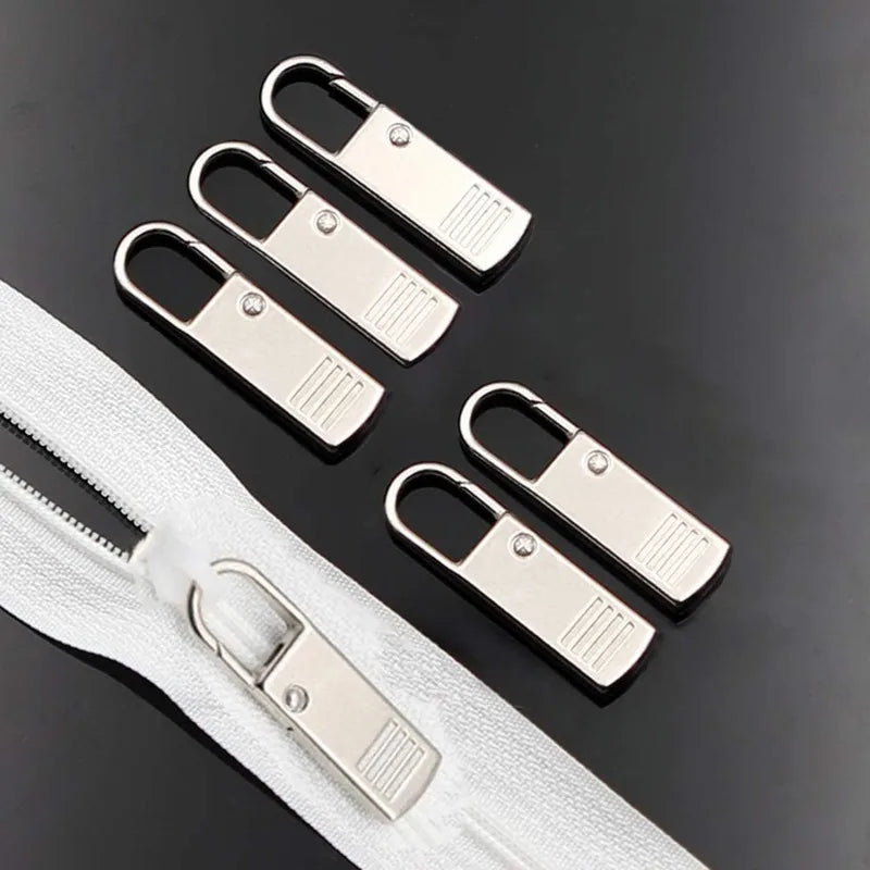 5 PCS Zipper Slider Puller Instant Zipper Repair Kit Replacement