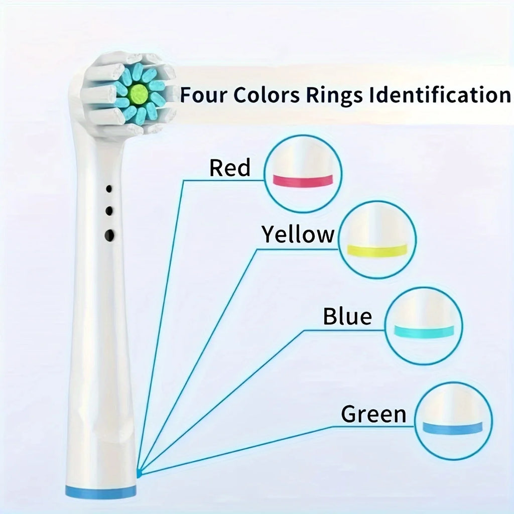 4/12/16/20 Pcs Replacement Toothbrush Heads Compatible with Oral-B