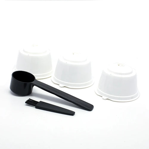 3Pcs Fit For Dolce Gusto Coffee Filter Cup Reusable Coffee Capsule