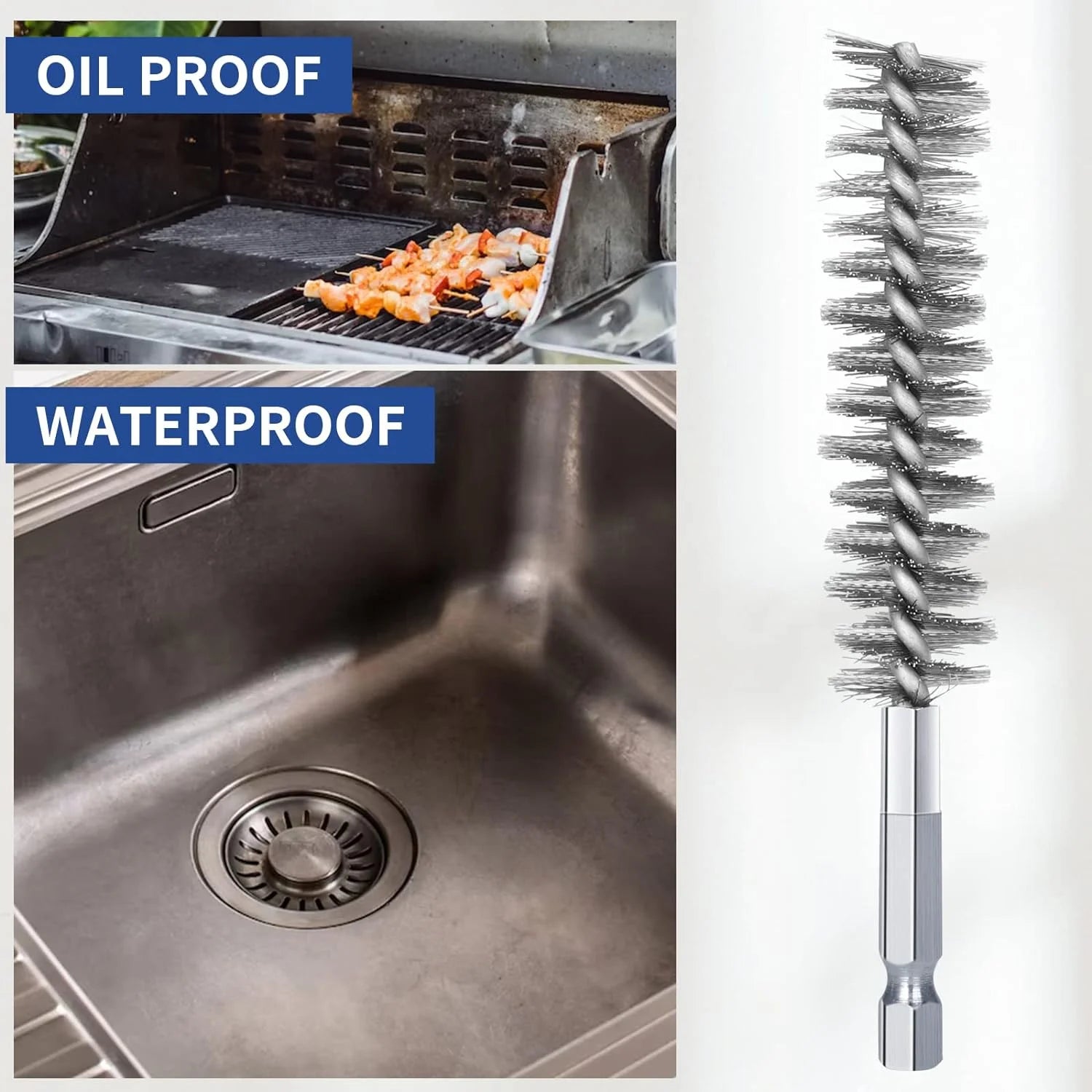 Wire Tube Machinery Cleaning Brush Rust Cleaner Washing Polishing