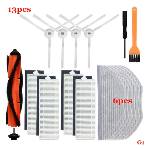 For Xiaomi Mijia G1 MJSTG1 Robot Vacuum Parts Essential Main Rolling