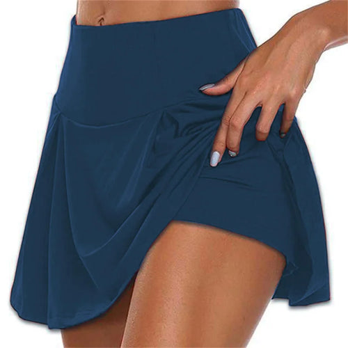 Summer Women Sprints Tennis Dance Fitness Short Skirts Quick Drying