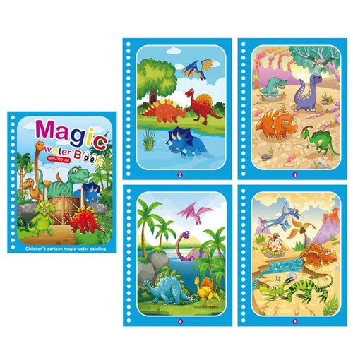 NEW Kids Magic Water Drawing Books Coloring Books Painting Toys for