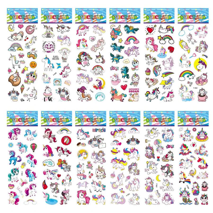 5 Sheets Kids Stickers Puffy Stickers for Children Birthday Christmas