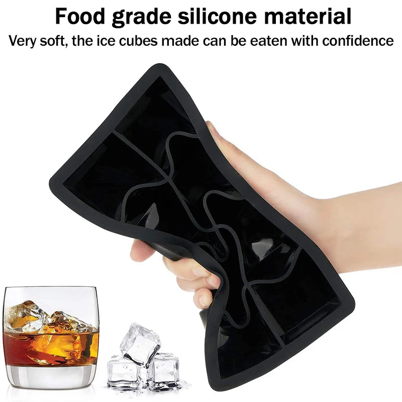 4/6/8/15 Grid Big Ice Tray Mold Giant Jumbo Large Food Grade Silicone