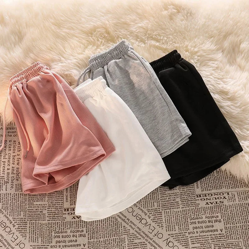 Casual shorts, wide-legged home shorts, women's summer and Korean