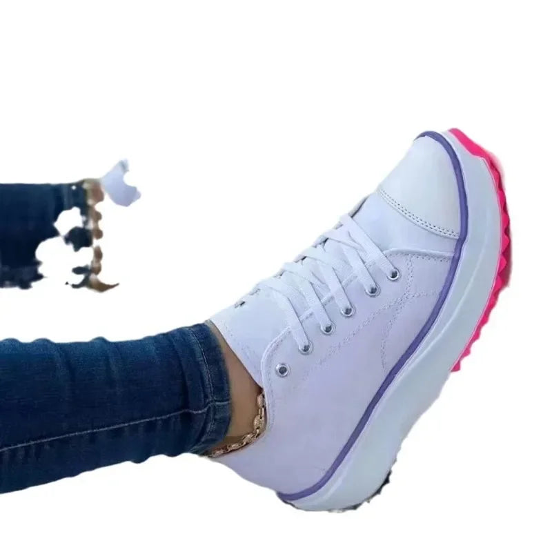 Women's New Casual Single Shoes for Women 2024 Autumn Summer Round