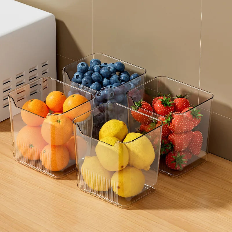 1PCS Refrigerator Side Door Storage Box Food Vegetable Fruit Eggs
