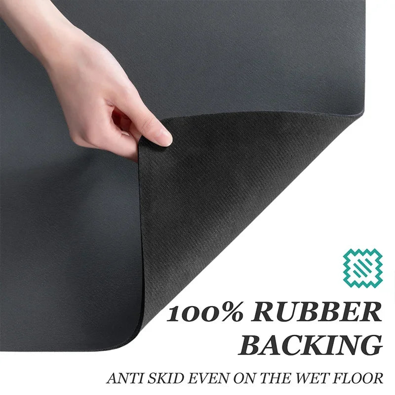 Super Absorbent Large Kitchen Absorbent Mat Antiskid Draining Coffee