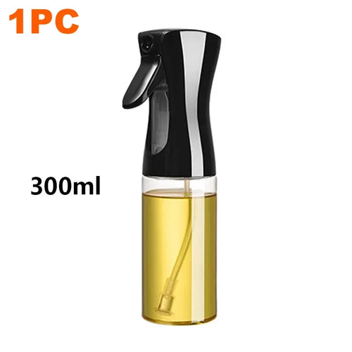 200/300/500ml Oil Spray Bottle BBQ Cooking Olive Oil Sprayer Plastic