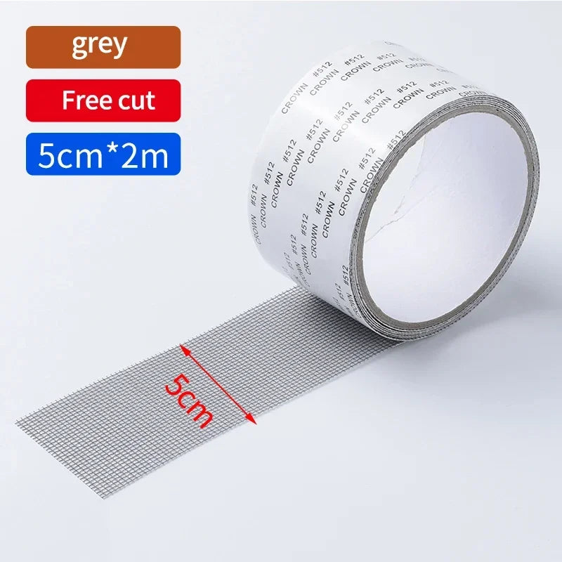 Anti-Mosquito Mesh Window Net Screen Repair Tape Patch Waterproof