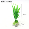1PC Plastic Manmade Water Plant Grass Decor akvaryum dekor Green 15cm