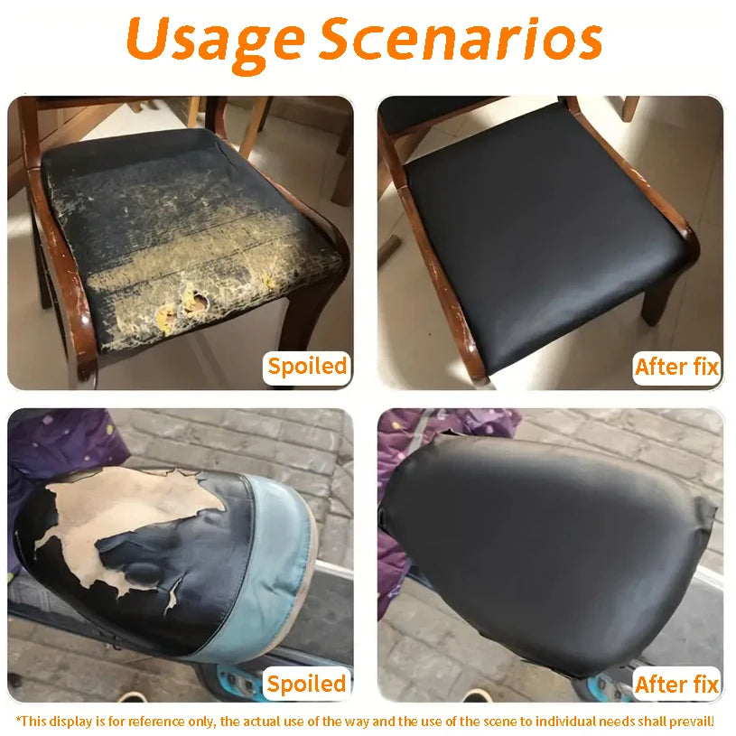 0.9mm Soft Artificial Leather With Self-adhesive Adhesive Repair