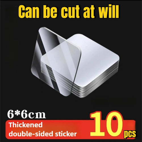 Double Sided Adhesive Tape Nano Reusable Super Strong Transparent Wall