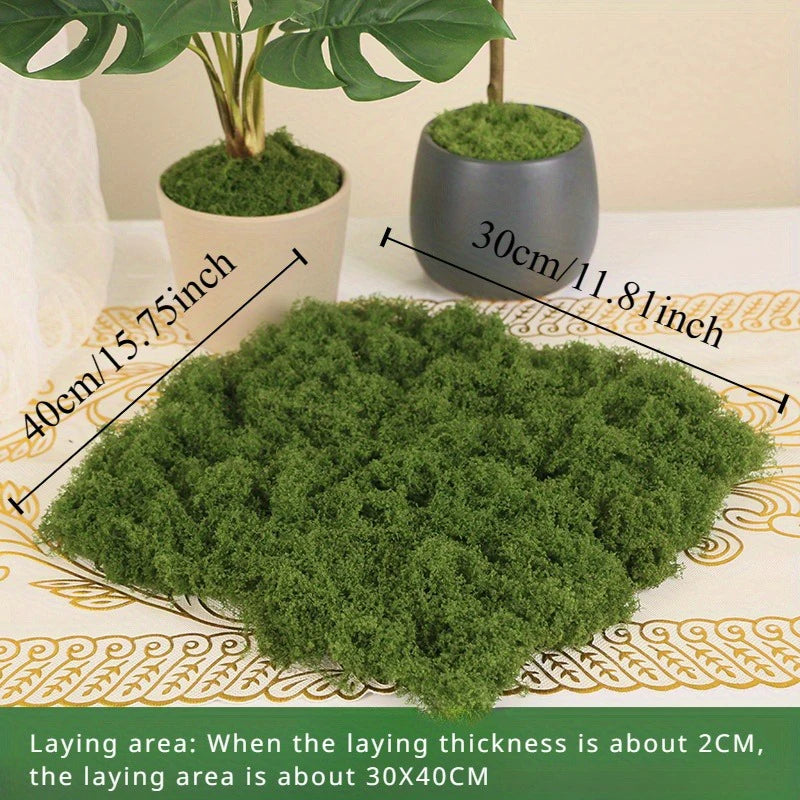 30/50/100g Green Artificial Moss Plant Fake Moss DIY Crafts Grass for