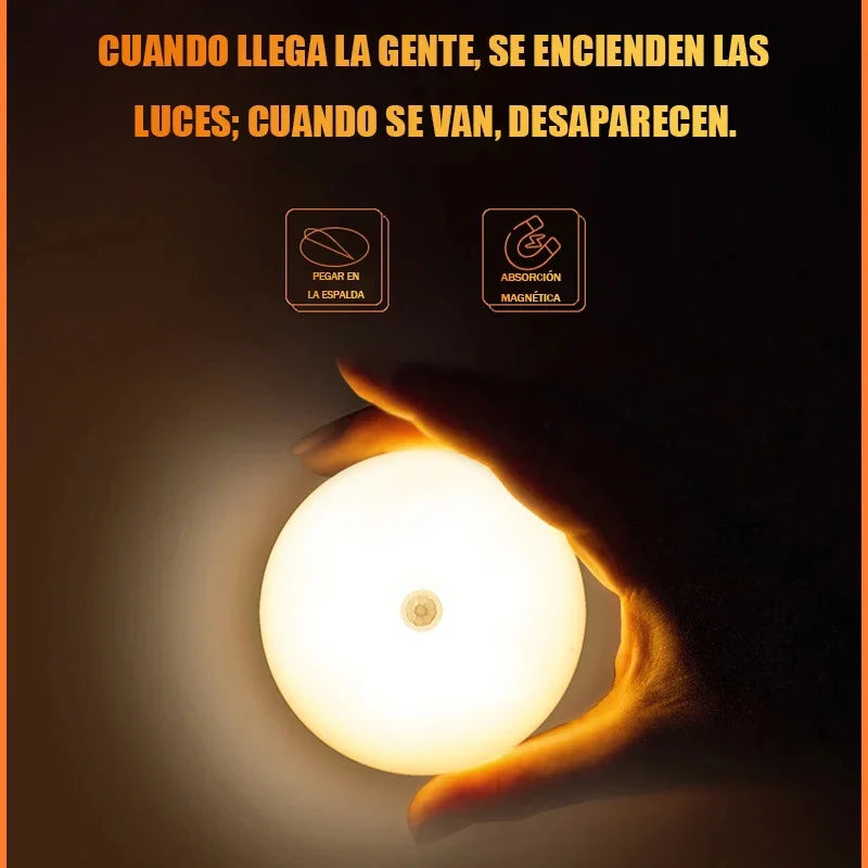 LED Smart Human Body Sensor Night Lights Emergency Automatic Lighting