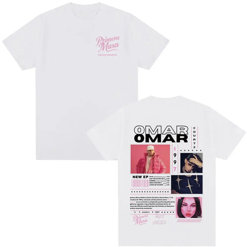 Omar Courtz Primera Musa Album Tour Merch T Shirt Men Women Clothing