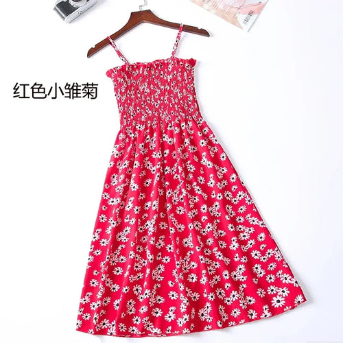 Summer Chiffon Camisole Sleeveless Dress Women Mini Dresses Fashion